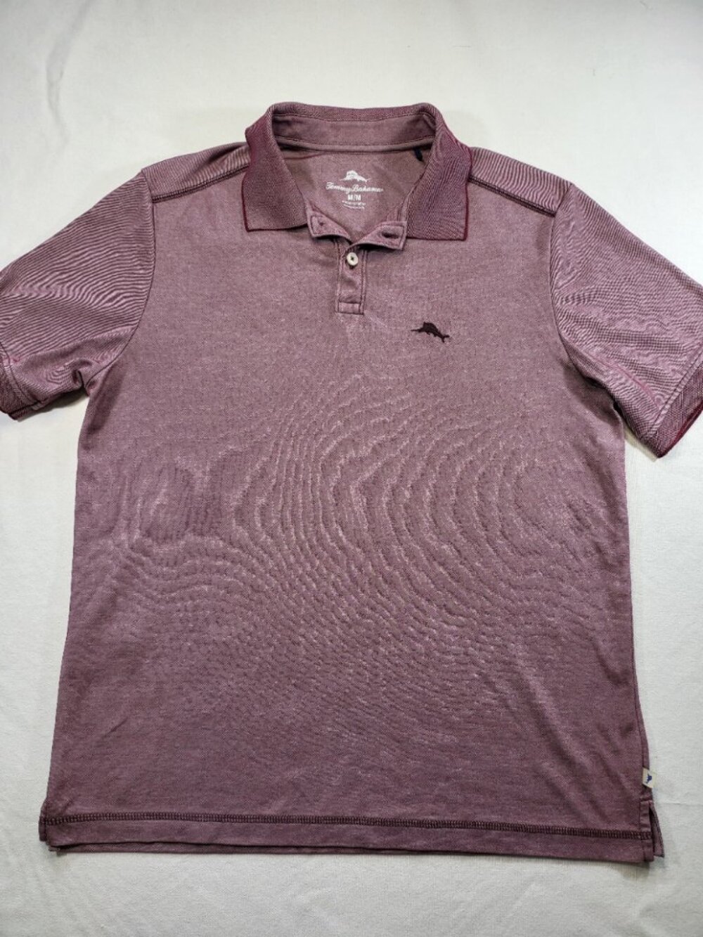 Tommy Bahama Maroon Polo Shirt‎ – Size M